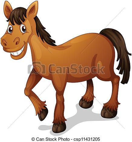 cheval dessin animé