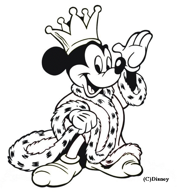 coloriage Mickey 2
