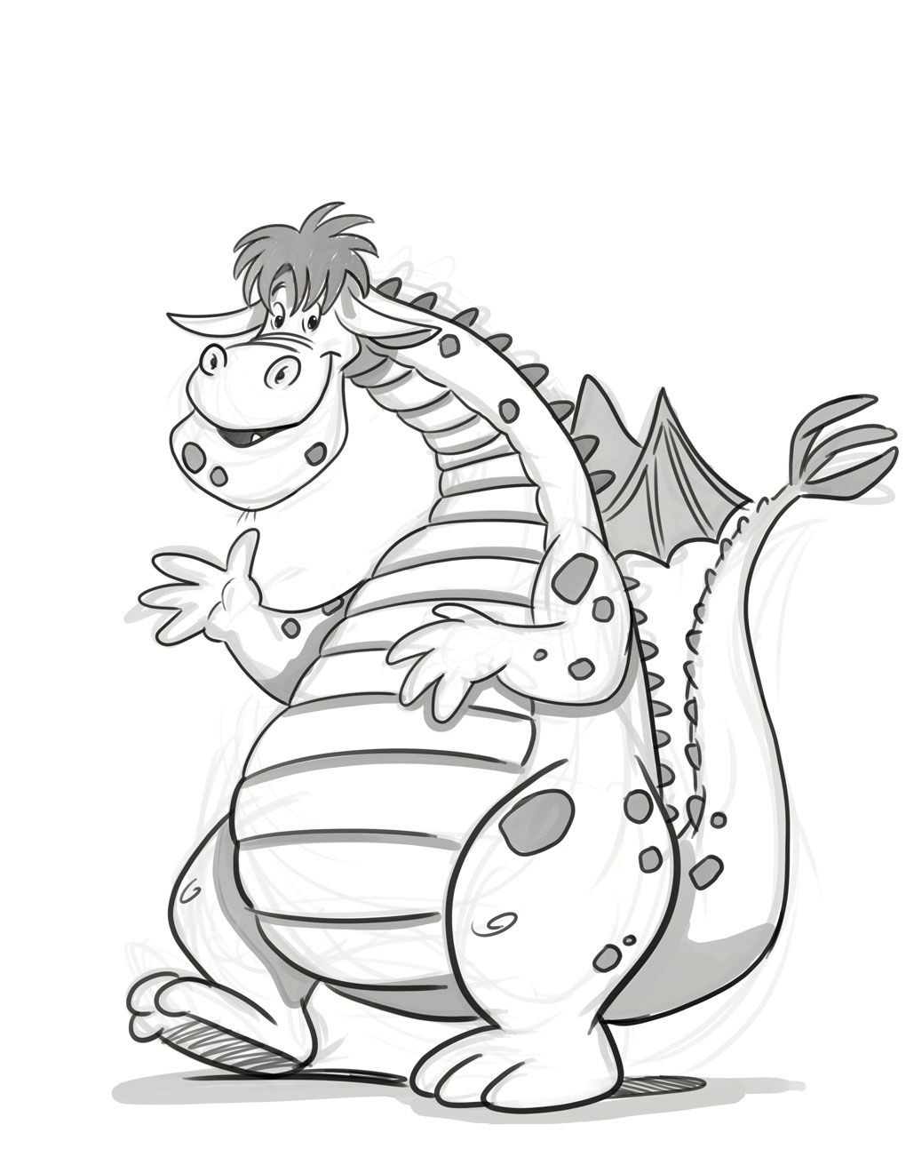 puff the magic dragon coloring pages