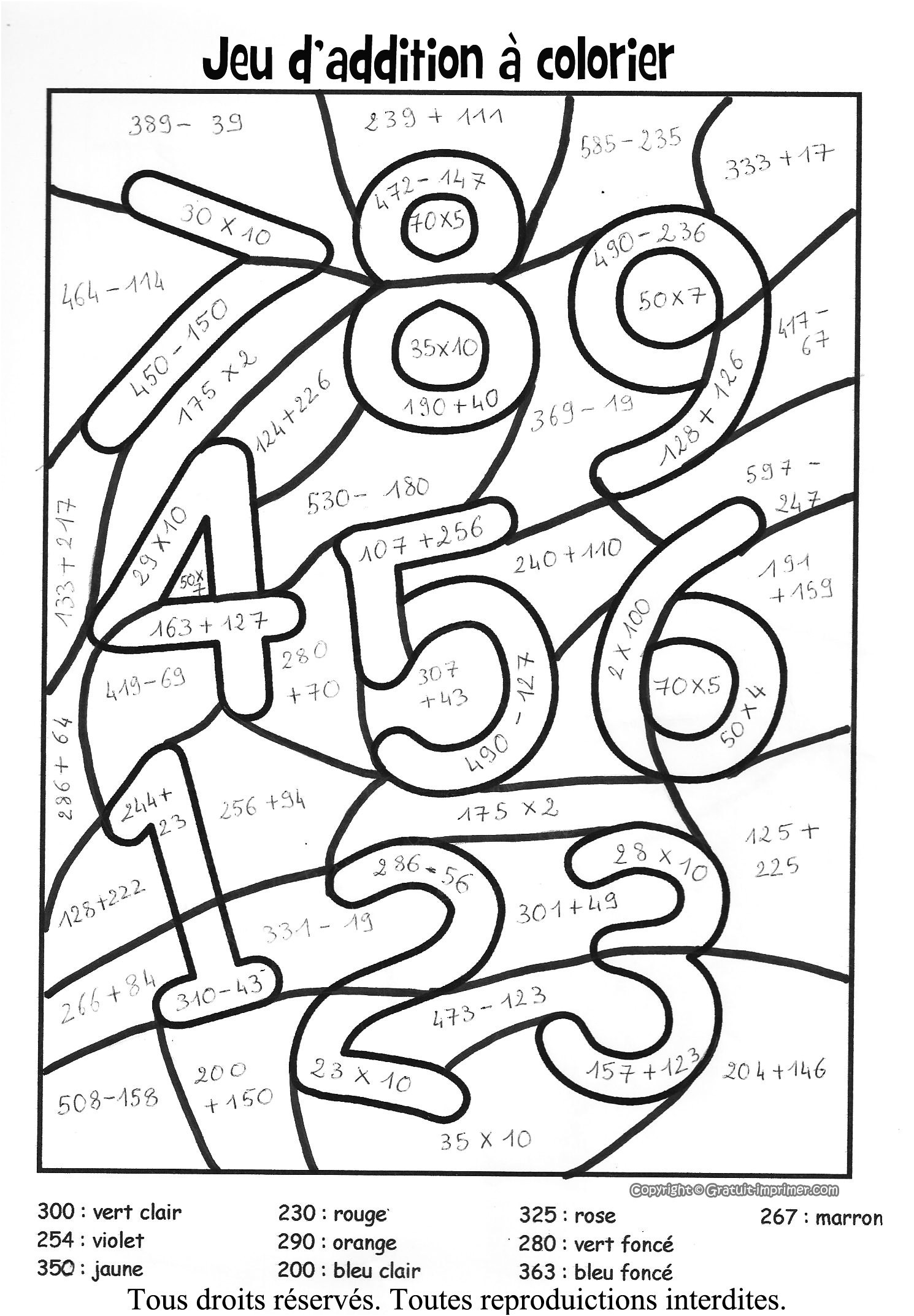 jeu de coloriage gratuit