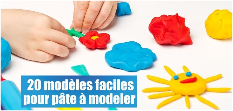 modeles pate a modeler 20 idees simples