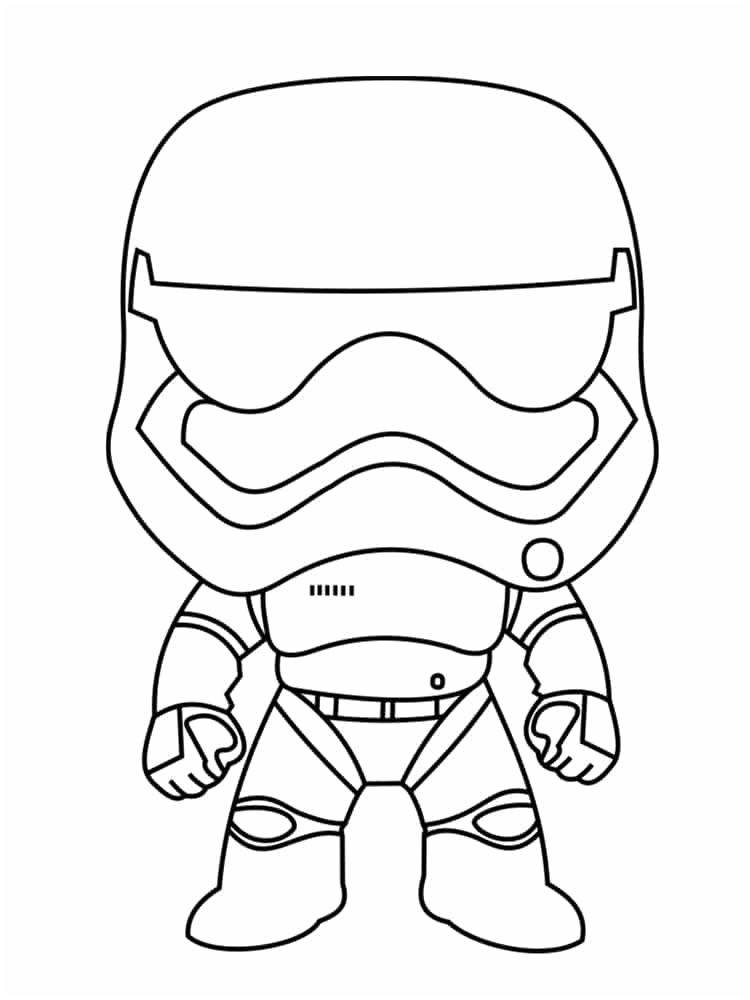 coloriage personnage star wars