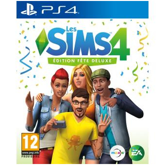 Les Sims 4 Edition Fete Deluxe PS4 Jeu PlayStation 4