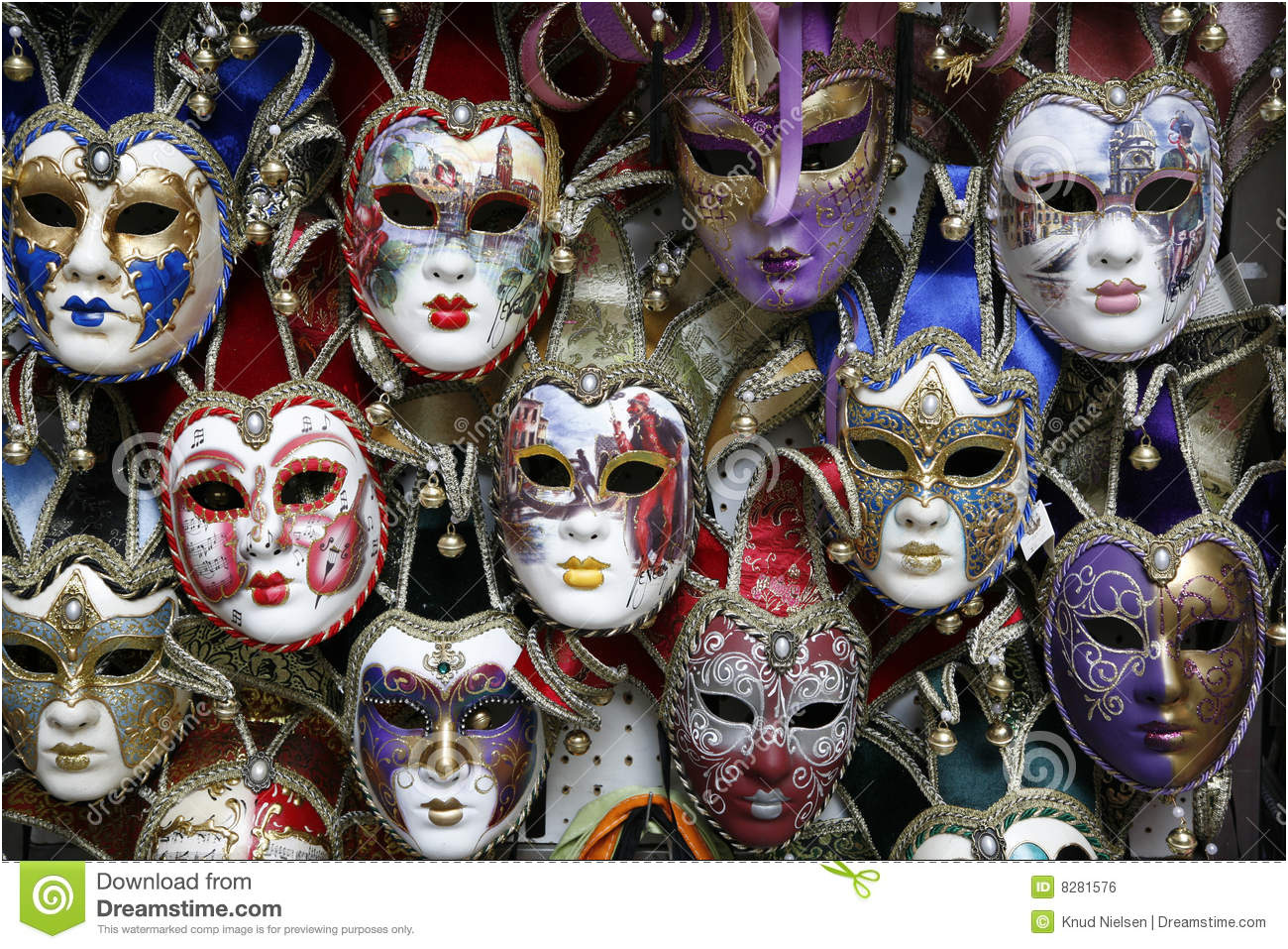 image libre de droits le carnaval masque venise image