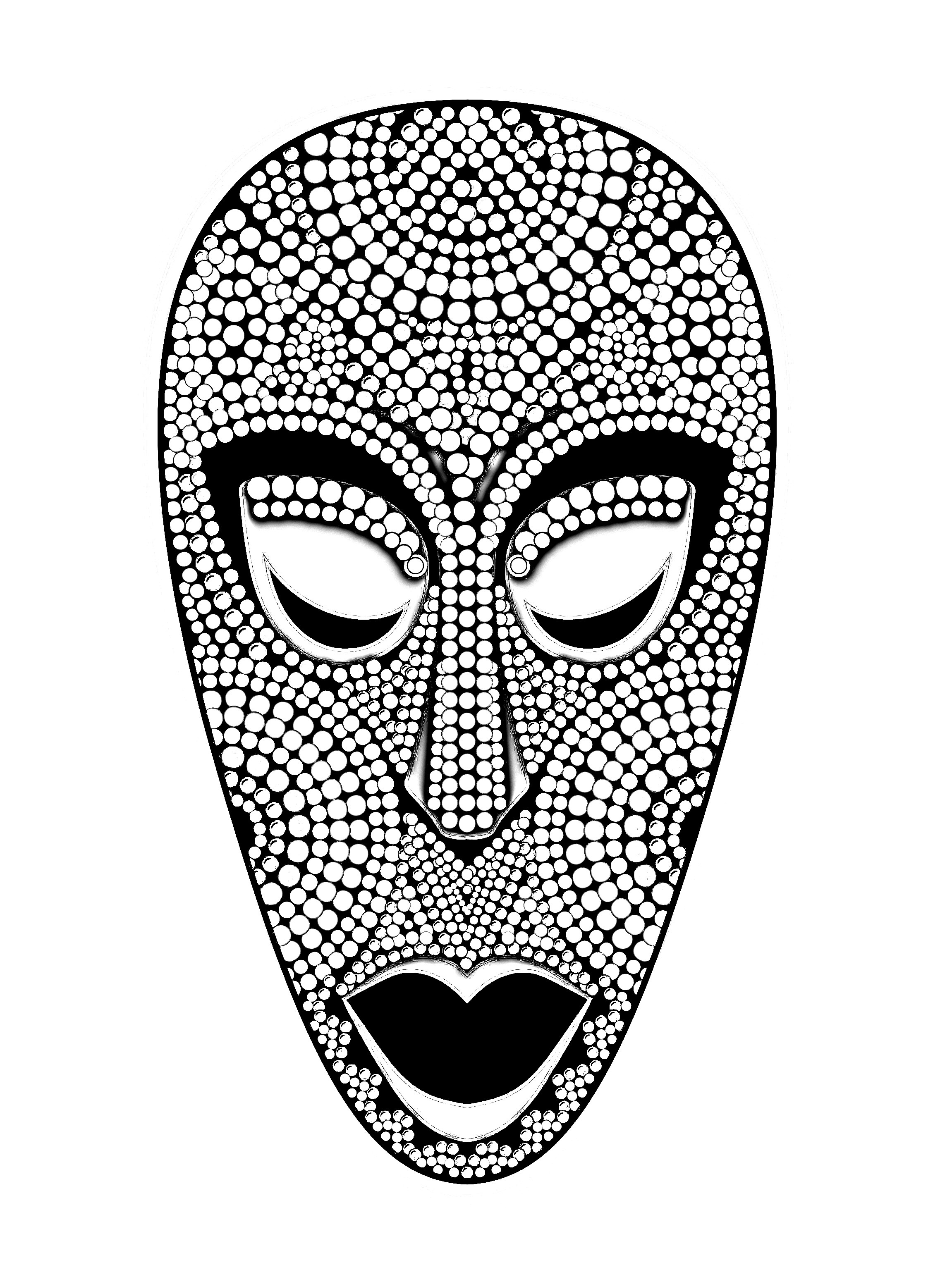 image=masques coloriage masque africain 1