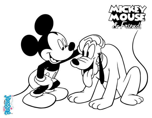 mickey et pluto