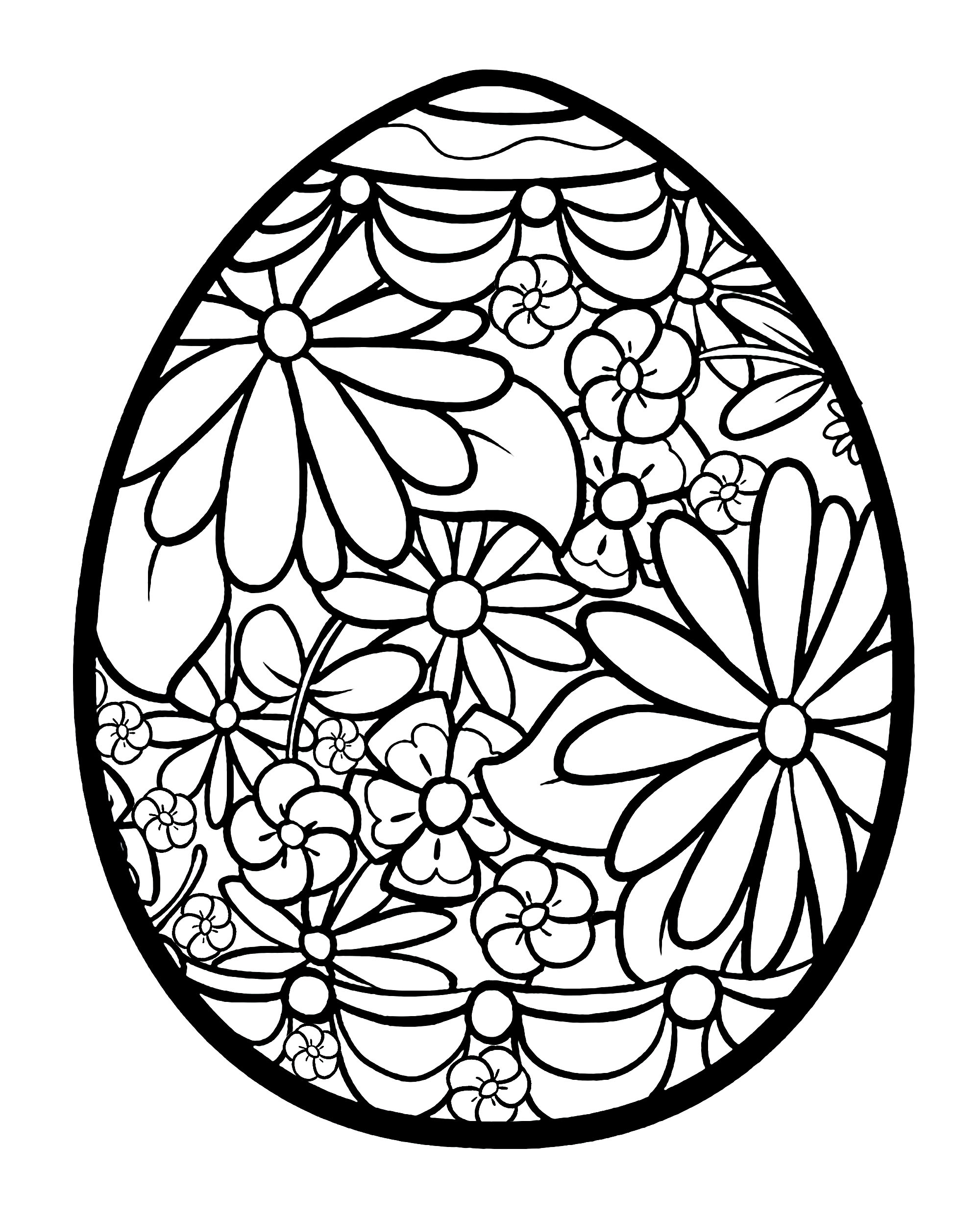 image=paques coloriage oeuf de paques fleuri 1