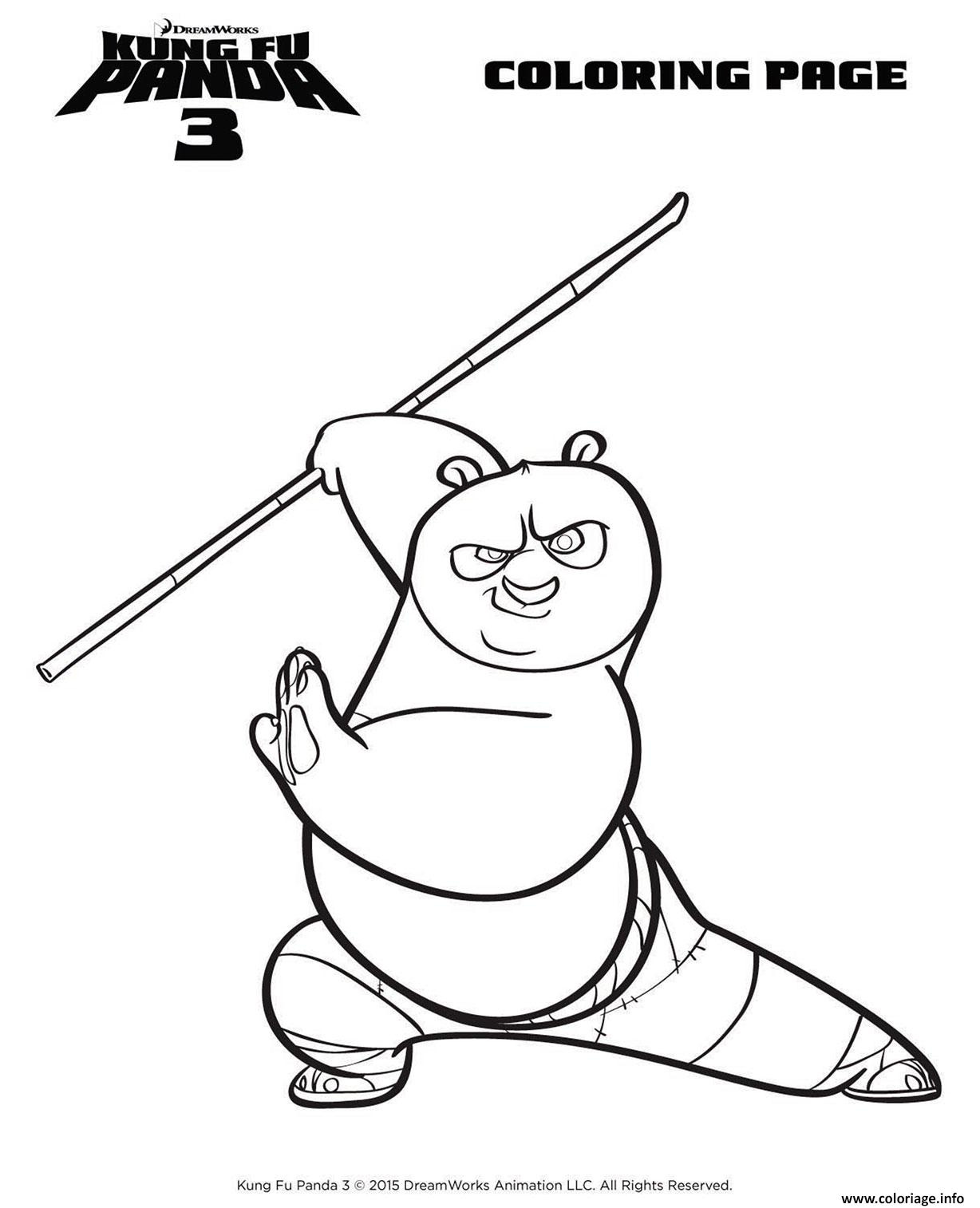 dessin a imprimer de panda kawaii