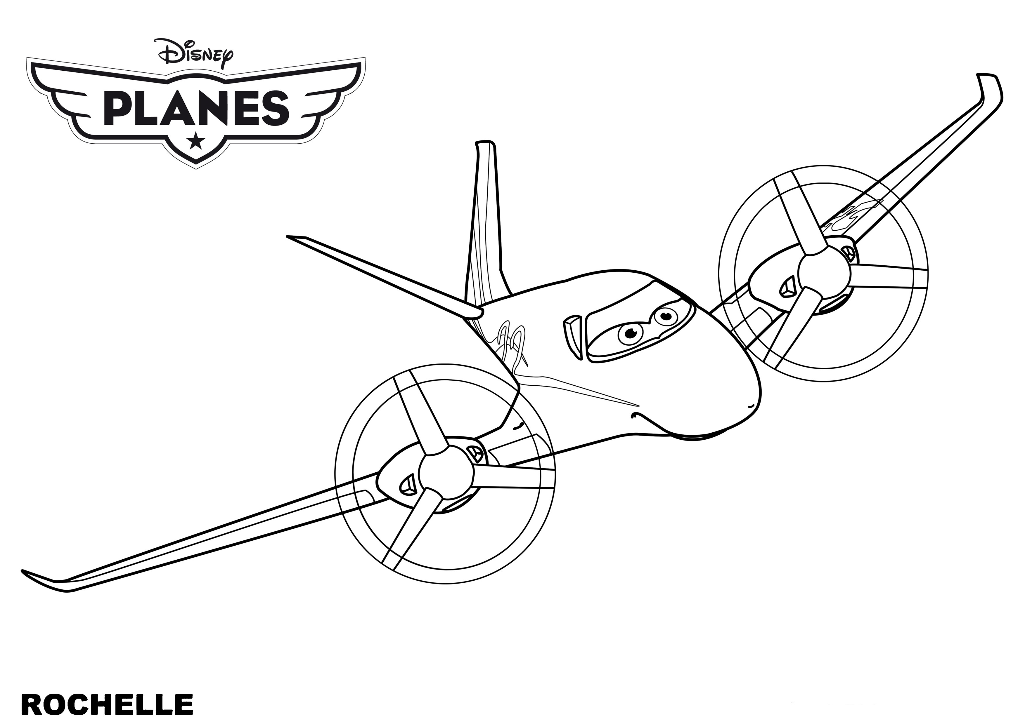 planes coloring pages