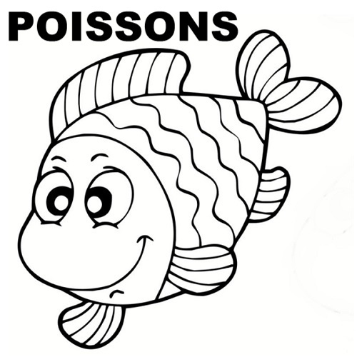 coloriage poissons