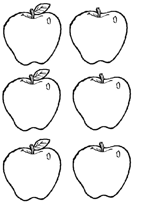 dessin pomme cannelle