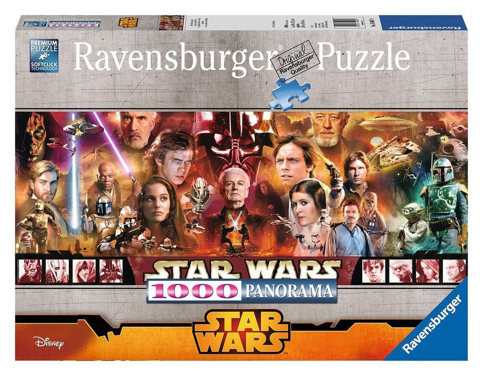 ravensburger puzzle 1000 teile disney star wars legenden