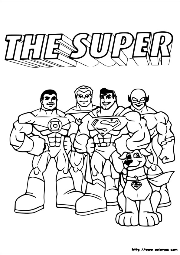 dessiner un super heros facile