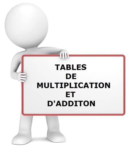 exercice table de multiplication 2 3 4 5