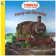 Thomas le petit train Percy est chocolat