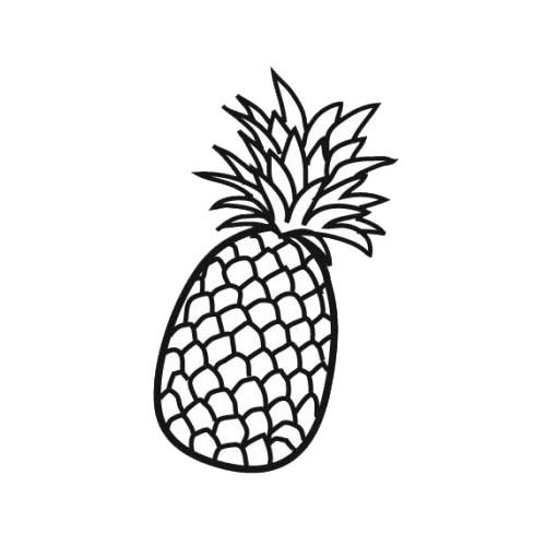 ananas couleur