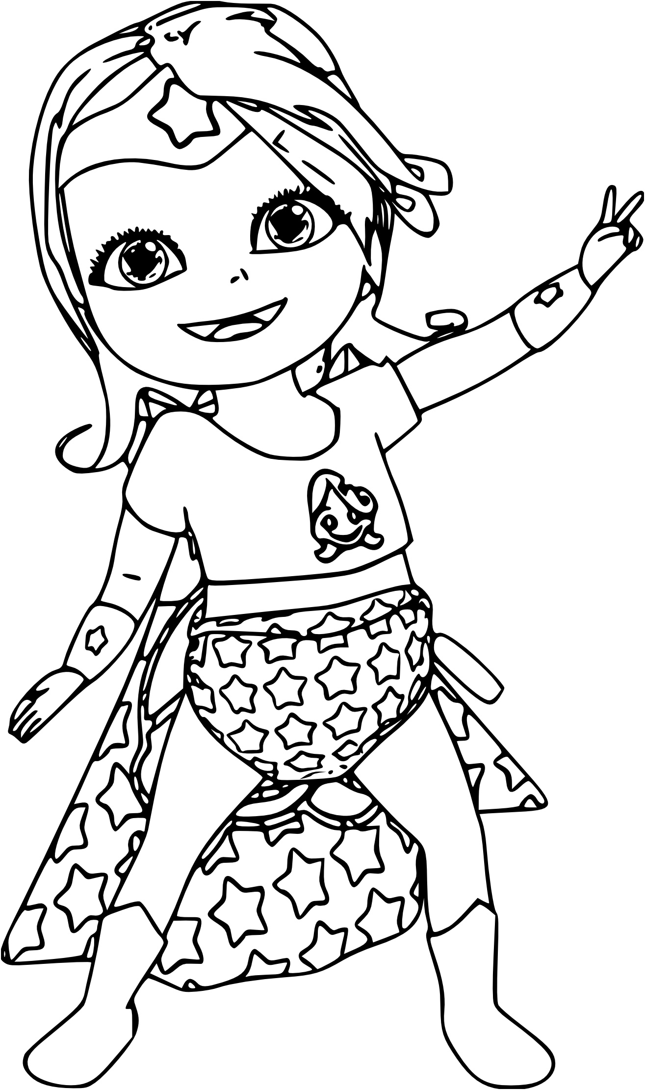 coloriage bebe lilly et dessin