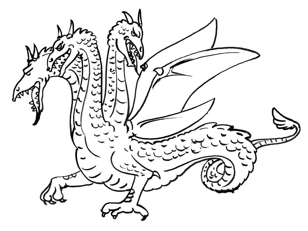 coloriages dragons a imprimer