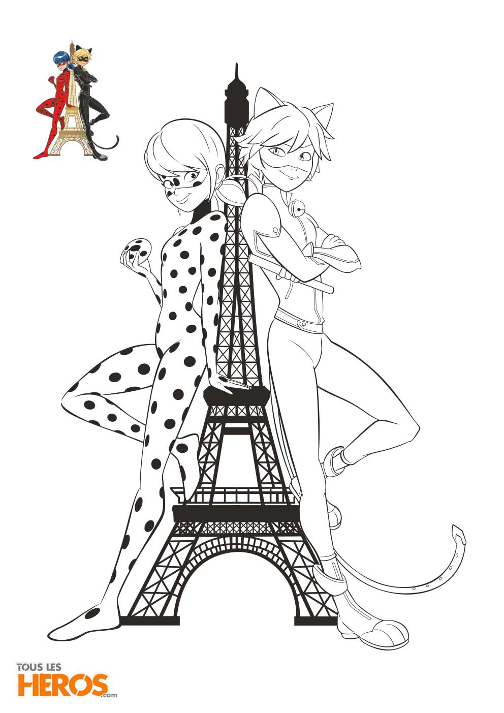 coloriage miraculous