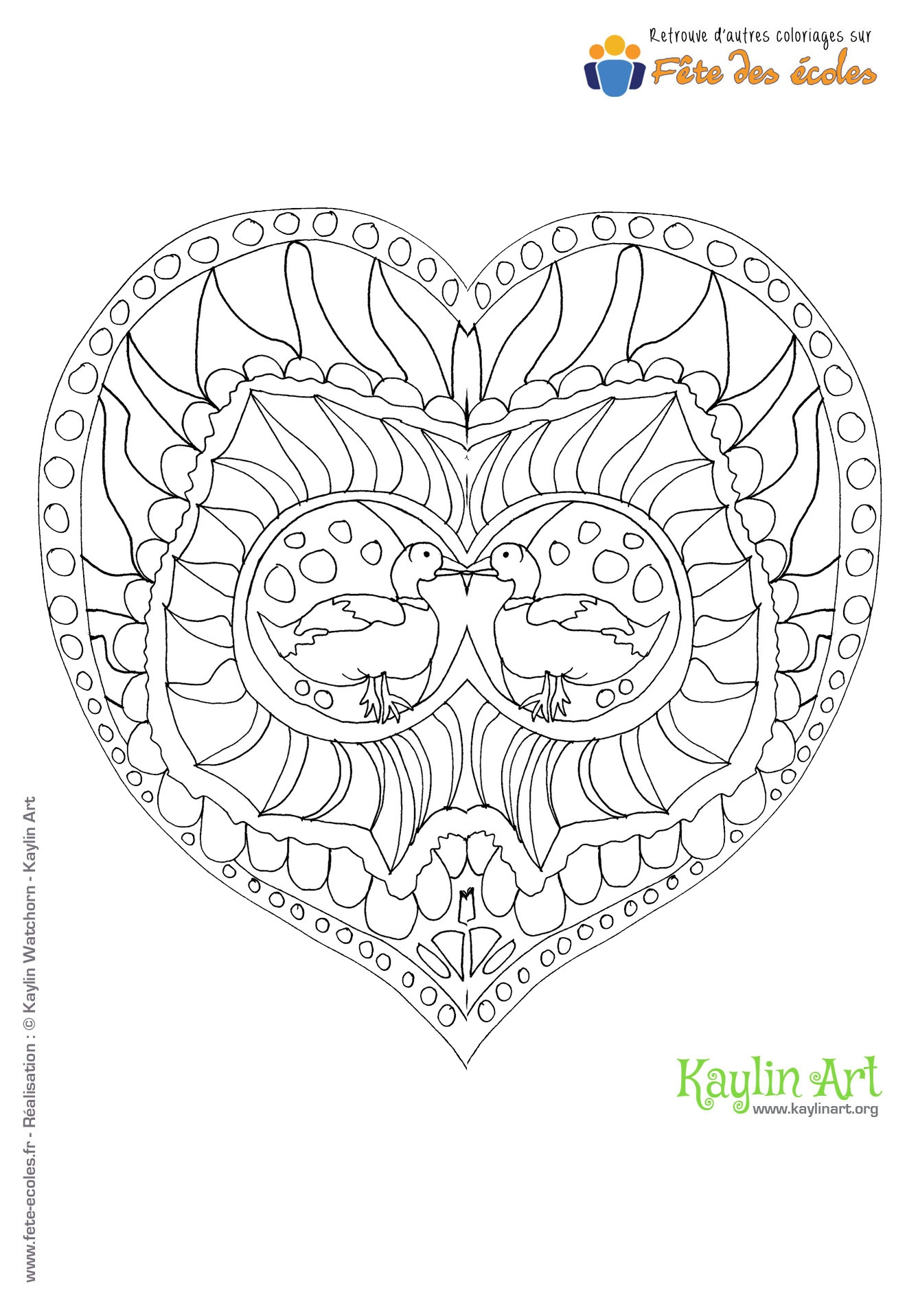 coloriage mandala coeur dessin de coeur imprimer coloriage de coeur in dessin de coeur en mandala