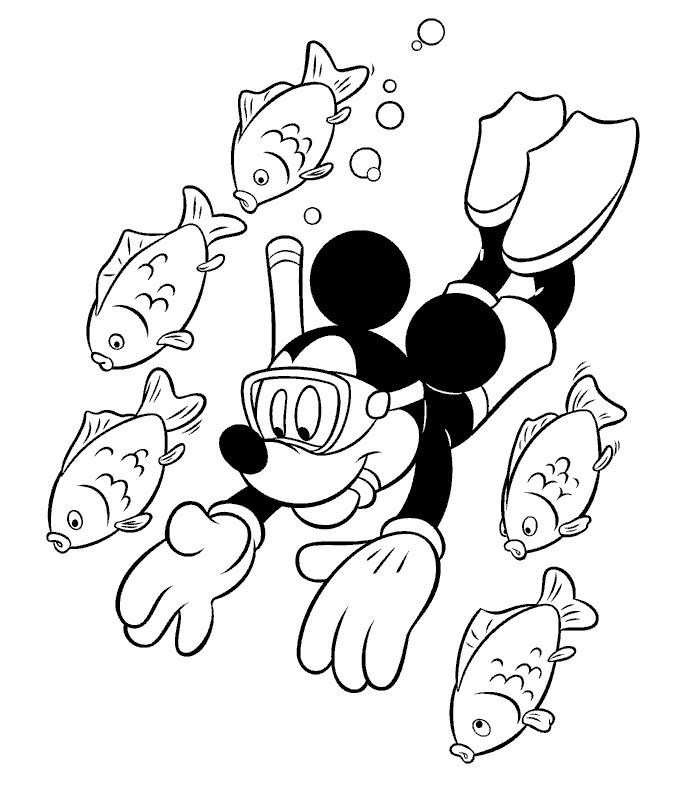 4137 coloriage a imprimer mickey nage sous marine gratuit et 9525 mickey disney noel coloriage dessin