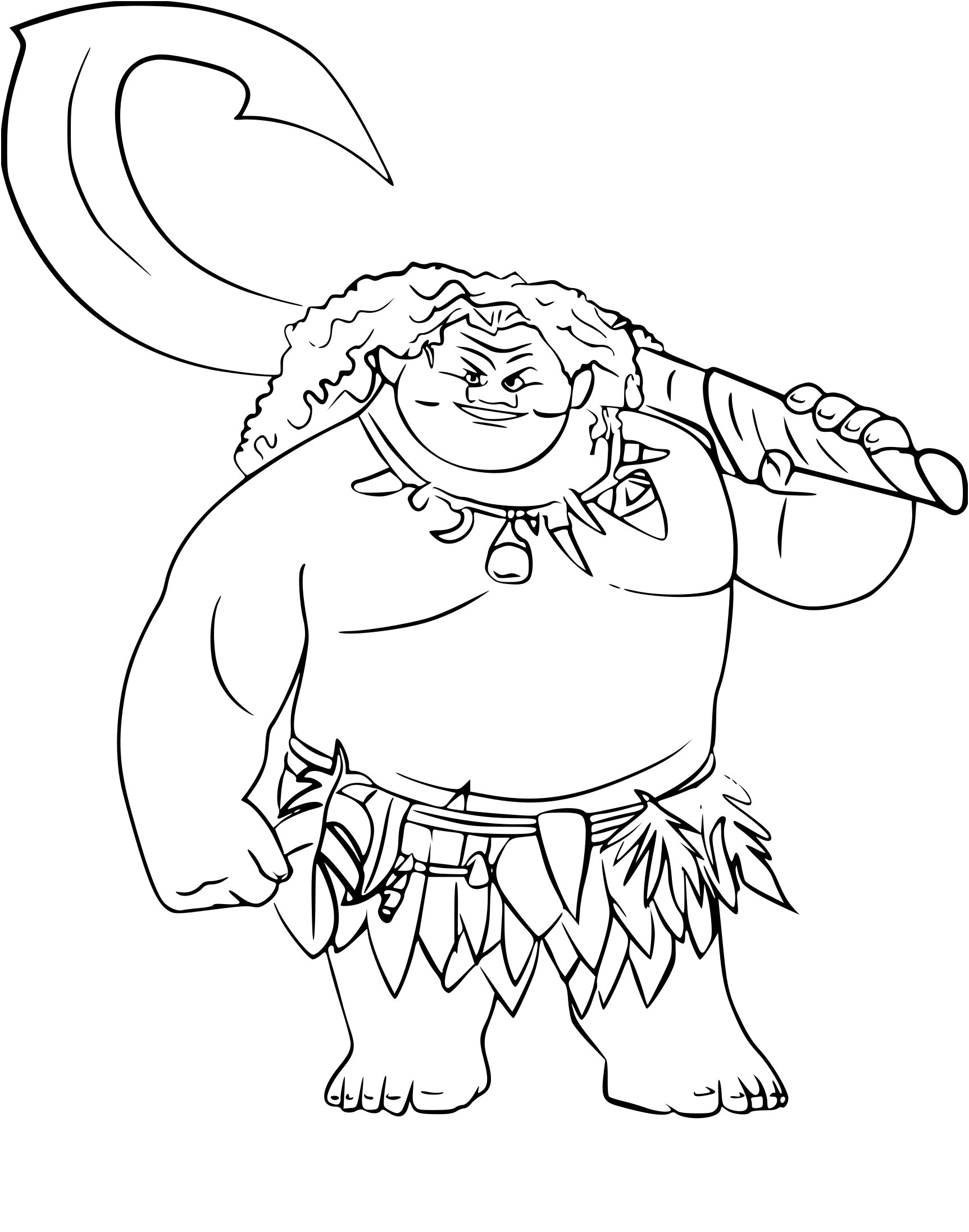maui coloring pages inspire from moana page free printable 0 for 11
