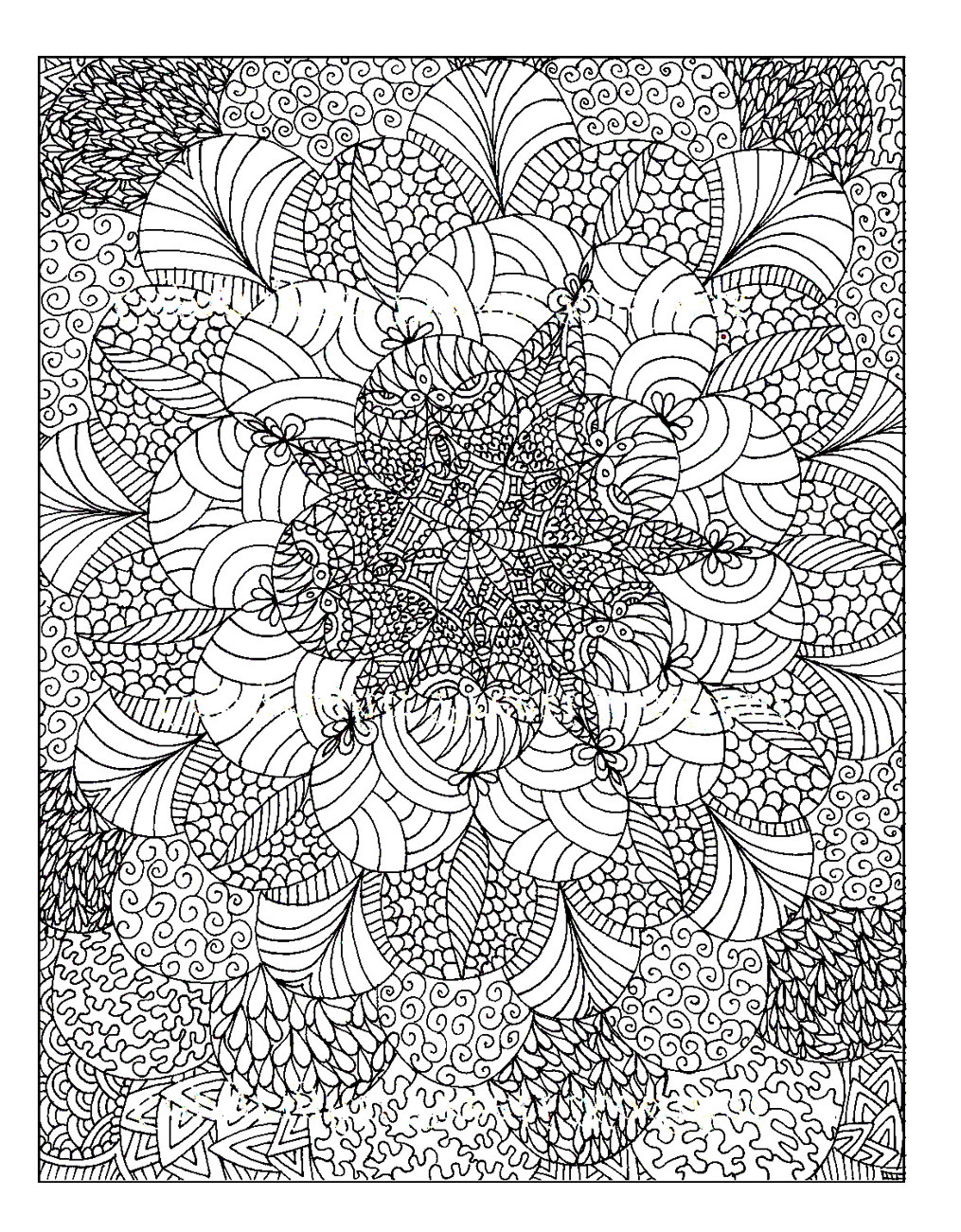 wellbeing wednesday colouring in for adults relaxation