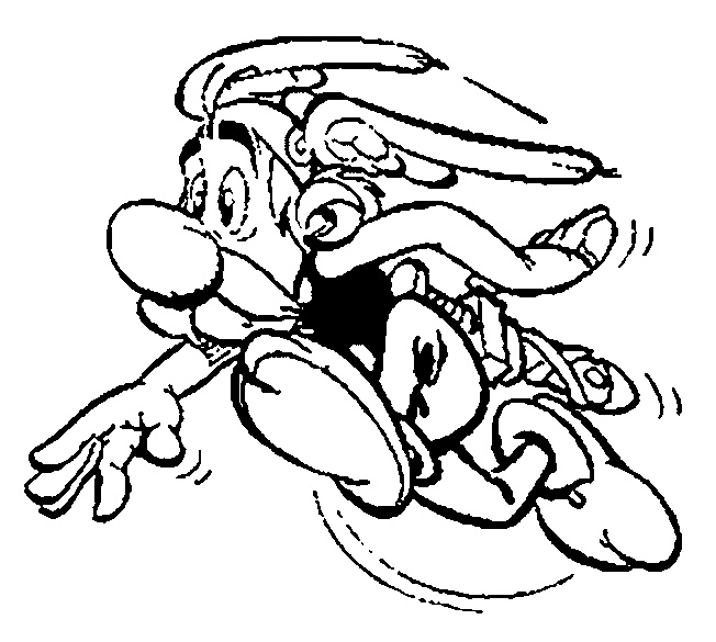 rub coloriage Asterix