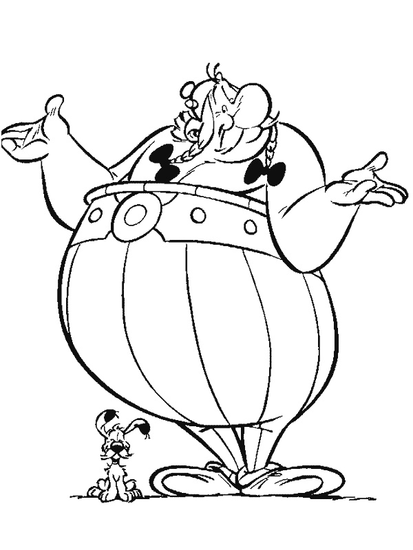 11 Magnifique Coloriage astérix Obélix Stock - COLORIAGE