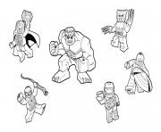 lego 3 marvel the movie 2017 printable coloring pages book