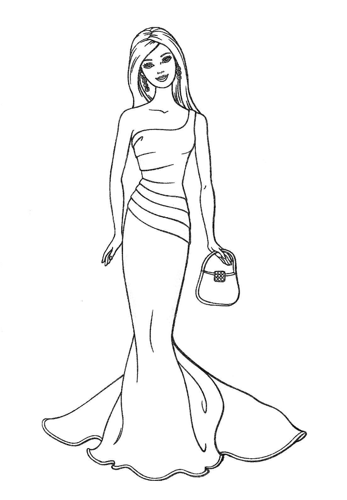 coloriage barbie halloween