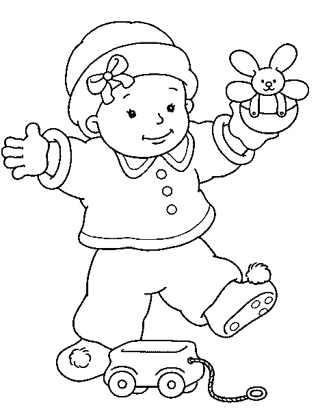 baby coloring pages for kids