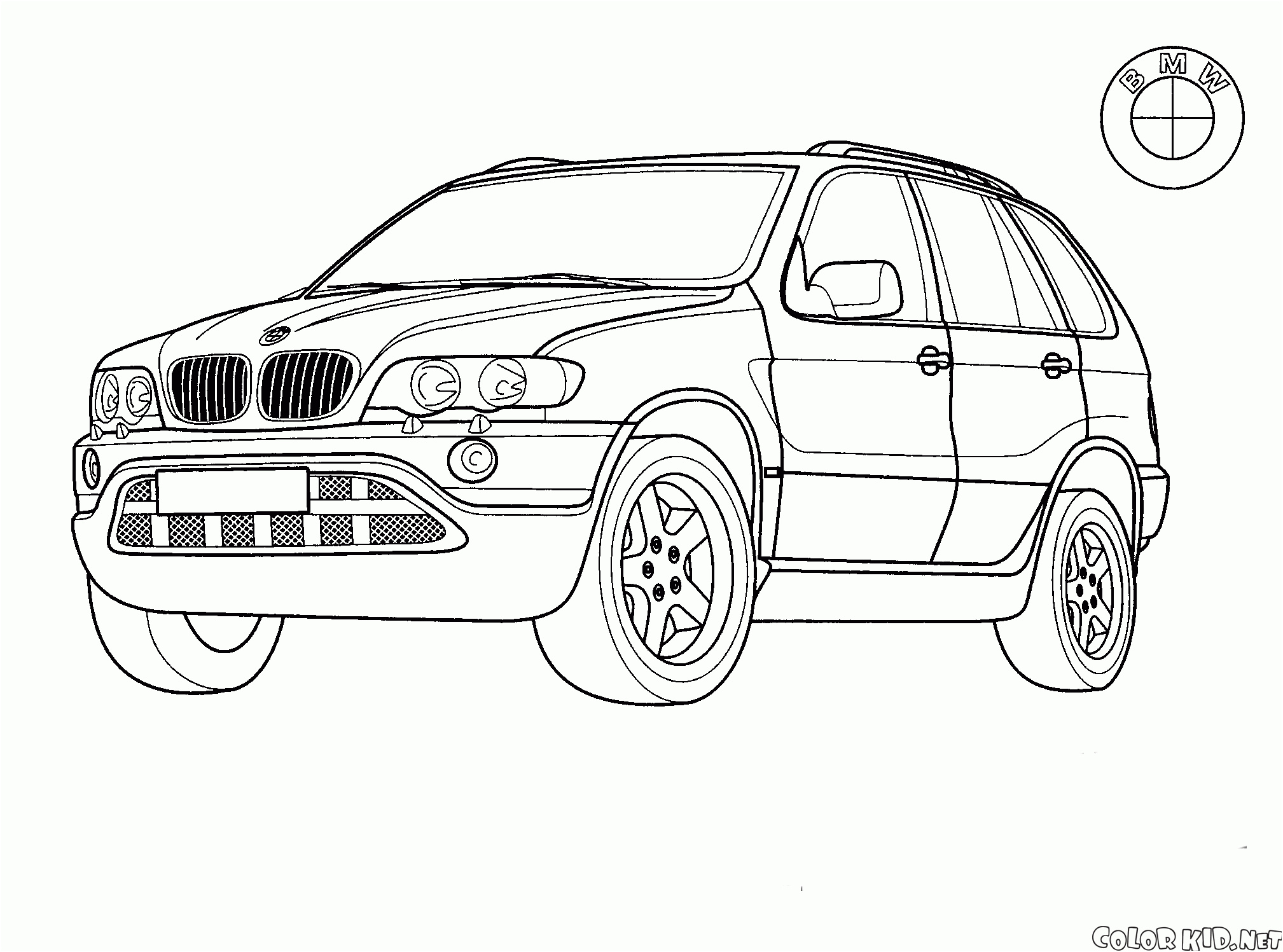 coloriage bmw allemagne
