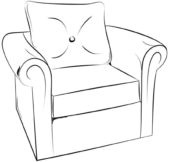 ment dessiner un fauteuil