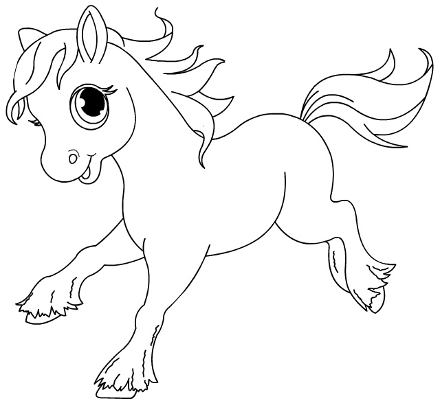 dessin de cheval 9