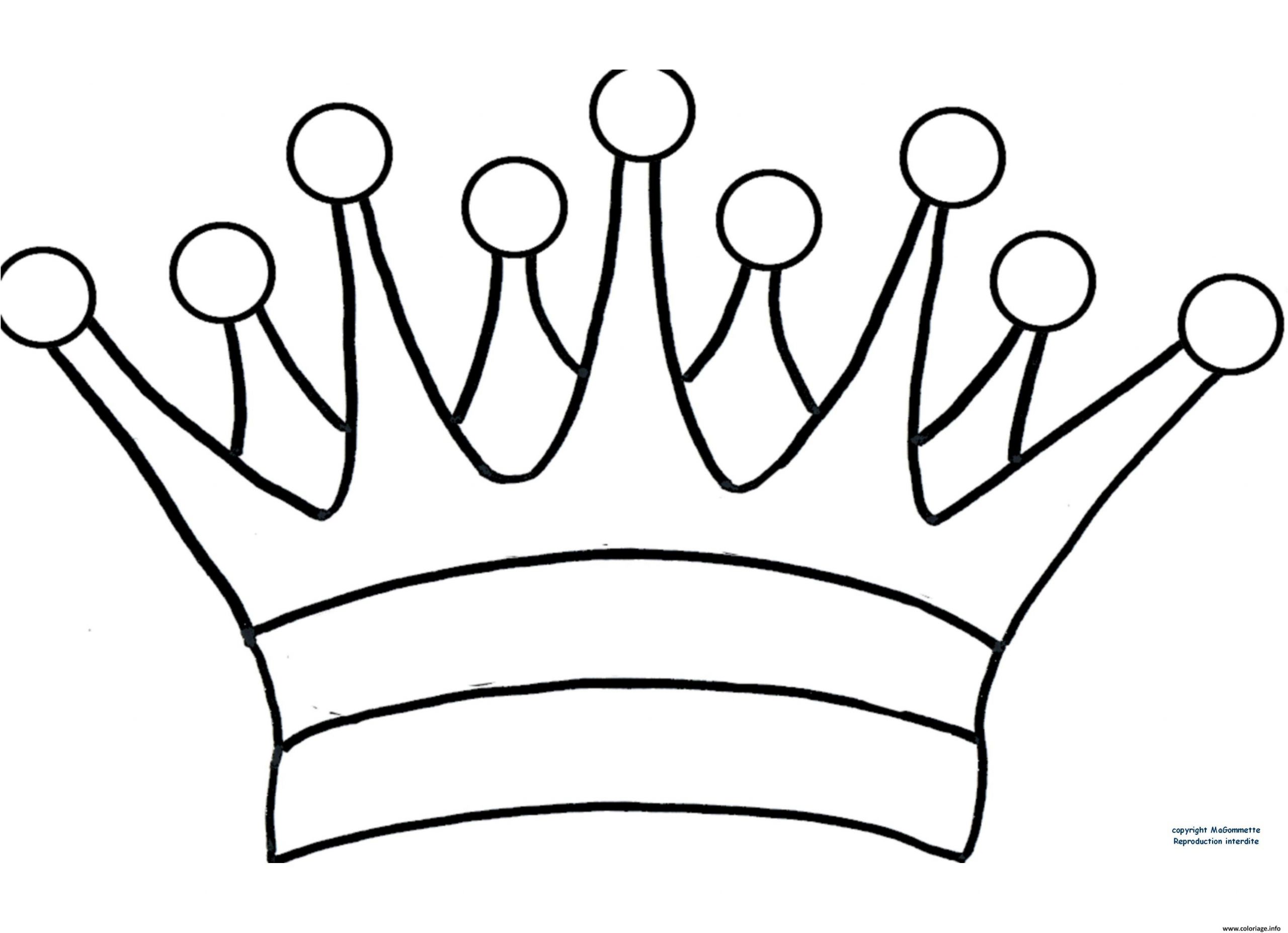 couronne des rois 2 coloriage dessin