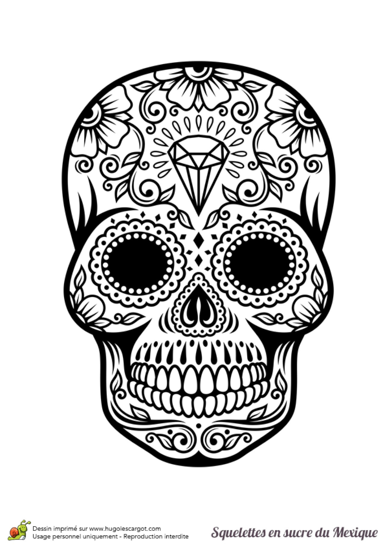 how to draw a sugar skull easy via dragoart skull avec et dessin a imprimer tete de mort mexicaine 39 906x1482px dessin a imprimer tete de mort mexicaine