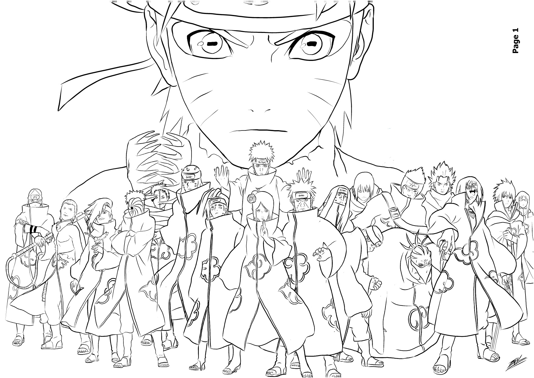 jeux de coloriage de naruto