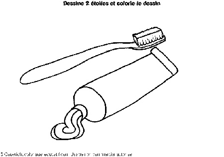 coloriages dessins free fr wp content Dessins jeunesse tube dentifrice