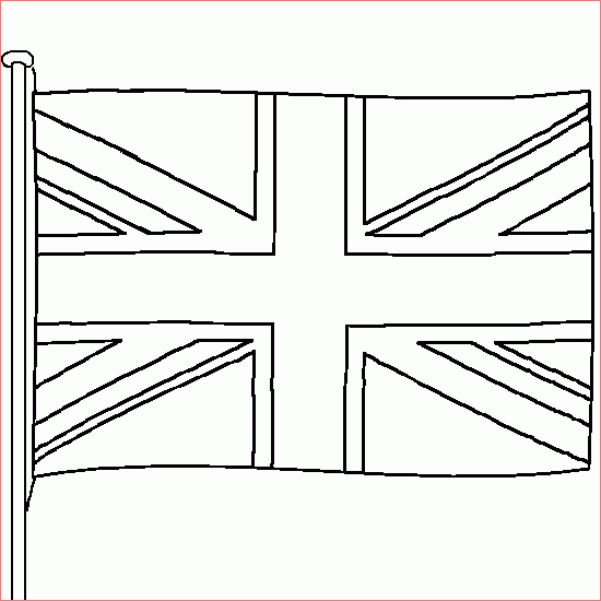 dessin le drapeau anglais