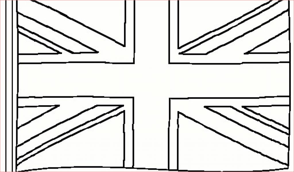 dessin du drapeau anglais