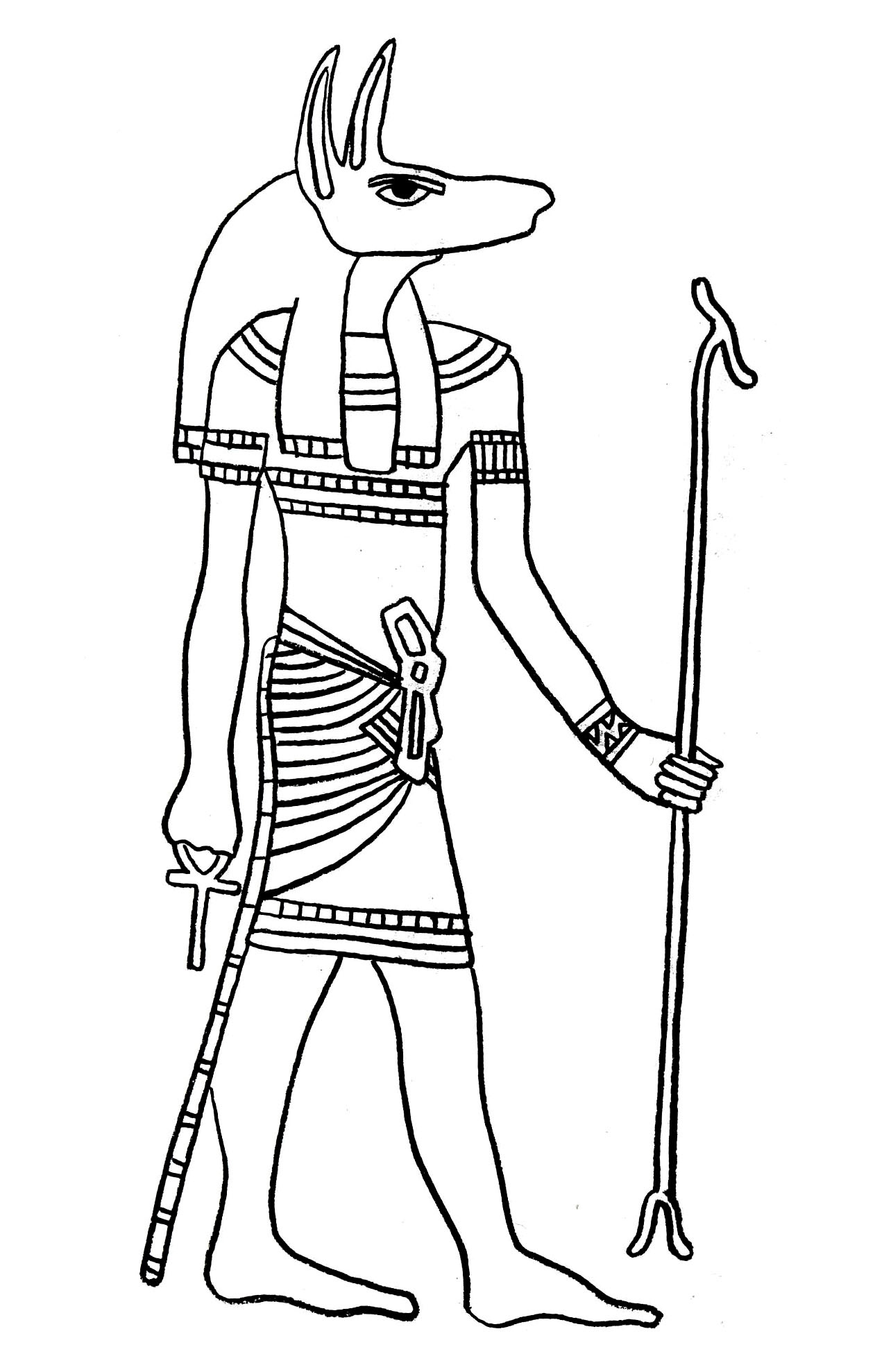 elegant coloriage cleopatre imprimer