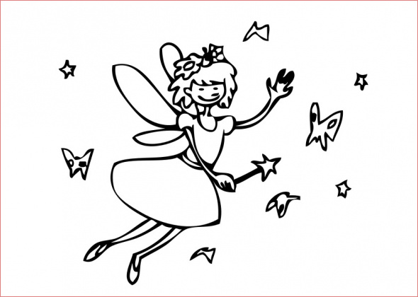 Coloriage Enfant 6 Ans Meilleur De Coloriage 3 6 Ans Fée