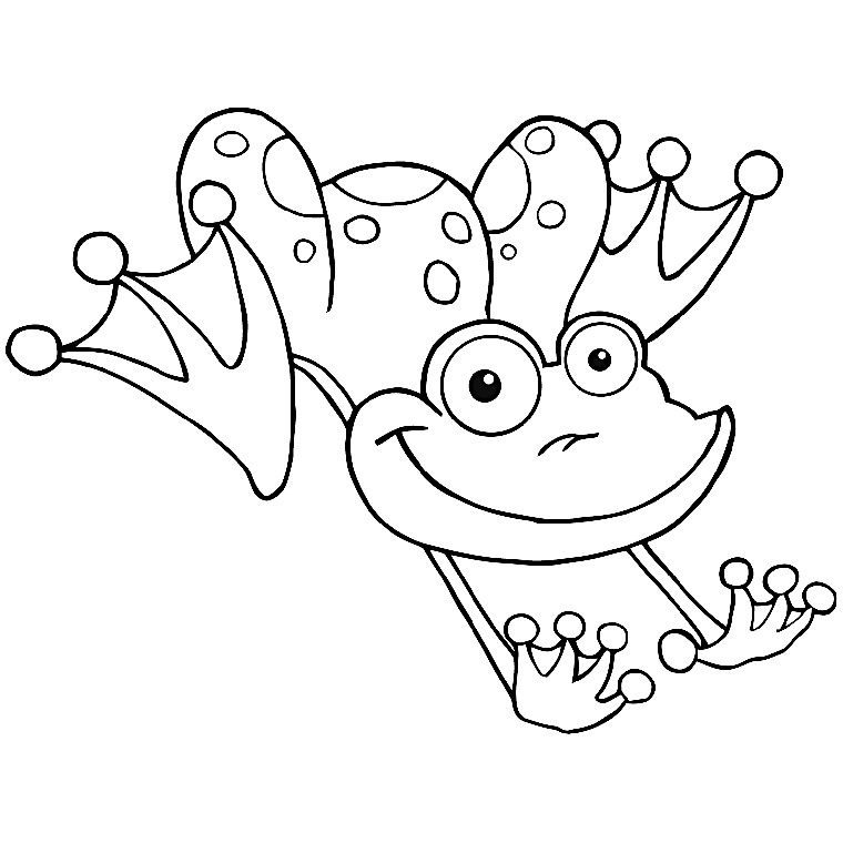 dessin d une grenouille a imprimer