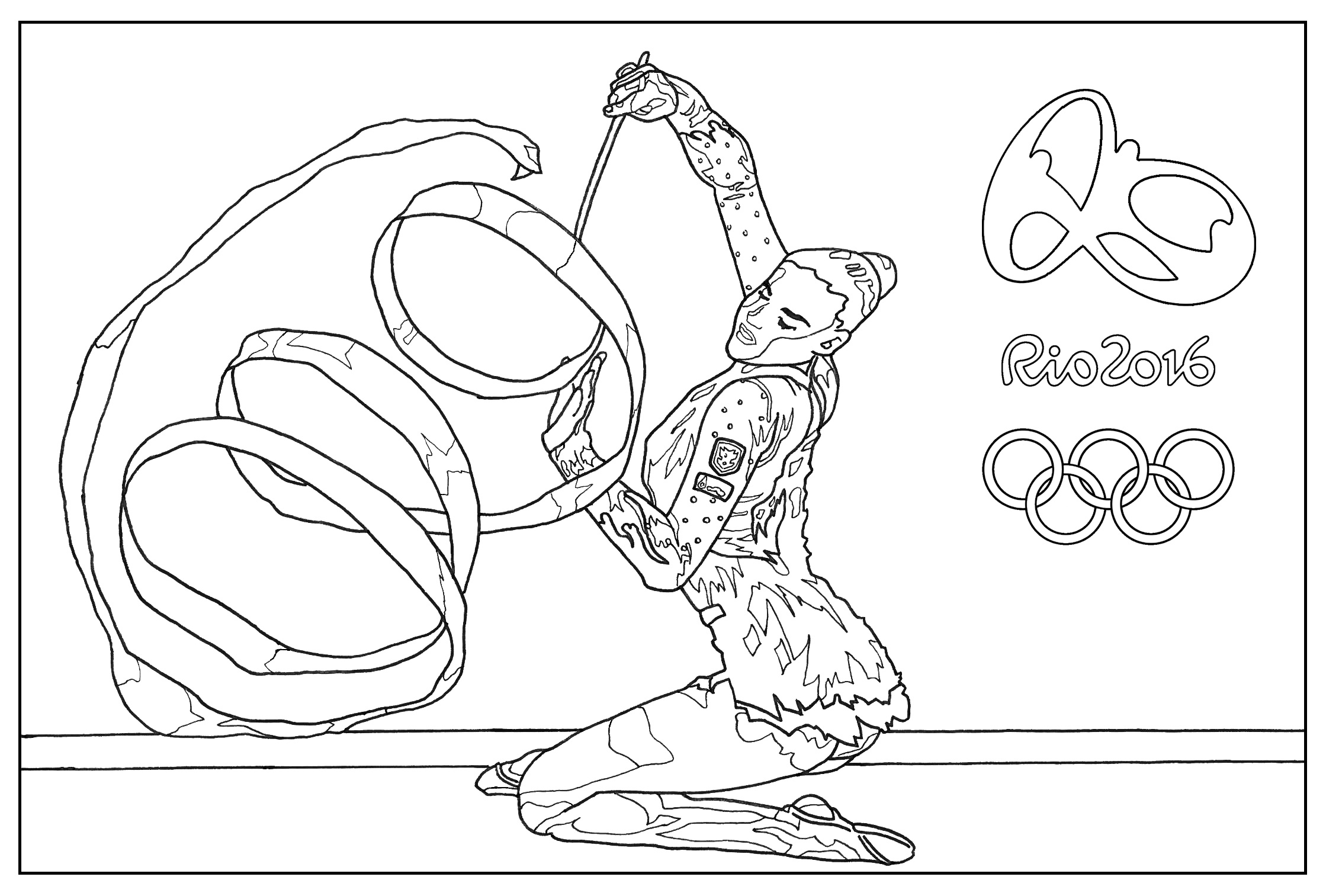 image=jeux olympiques coloriage jeux olympiques rio 2016 gymnastique 1