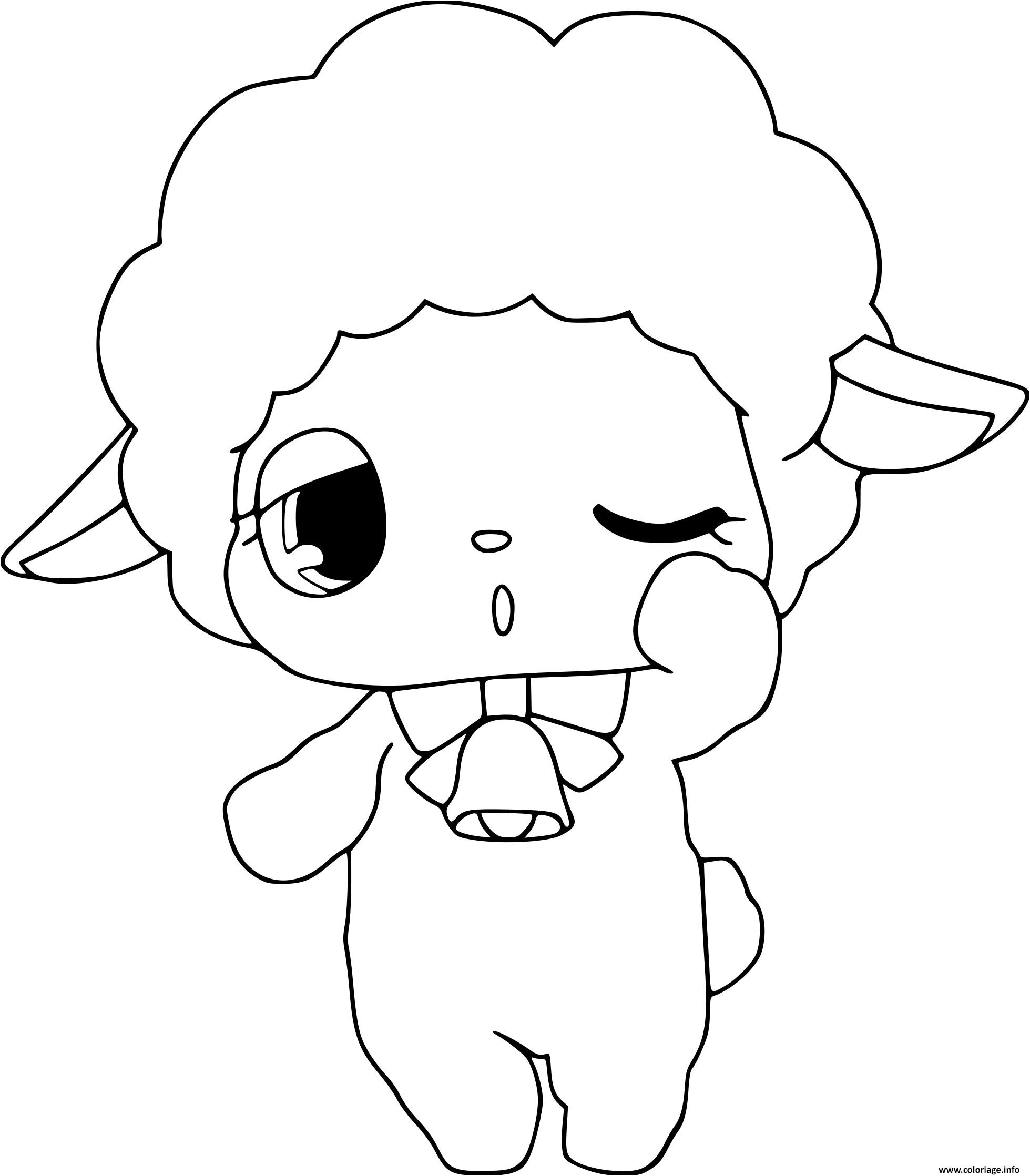 jewelpet mouton coloriage