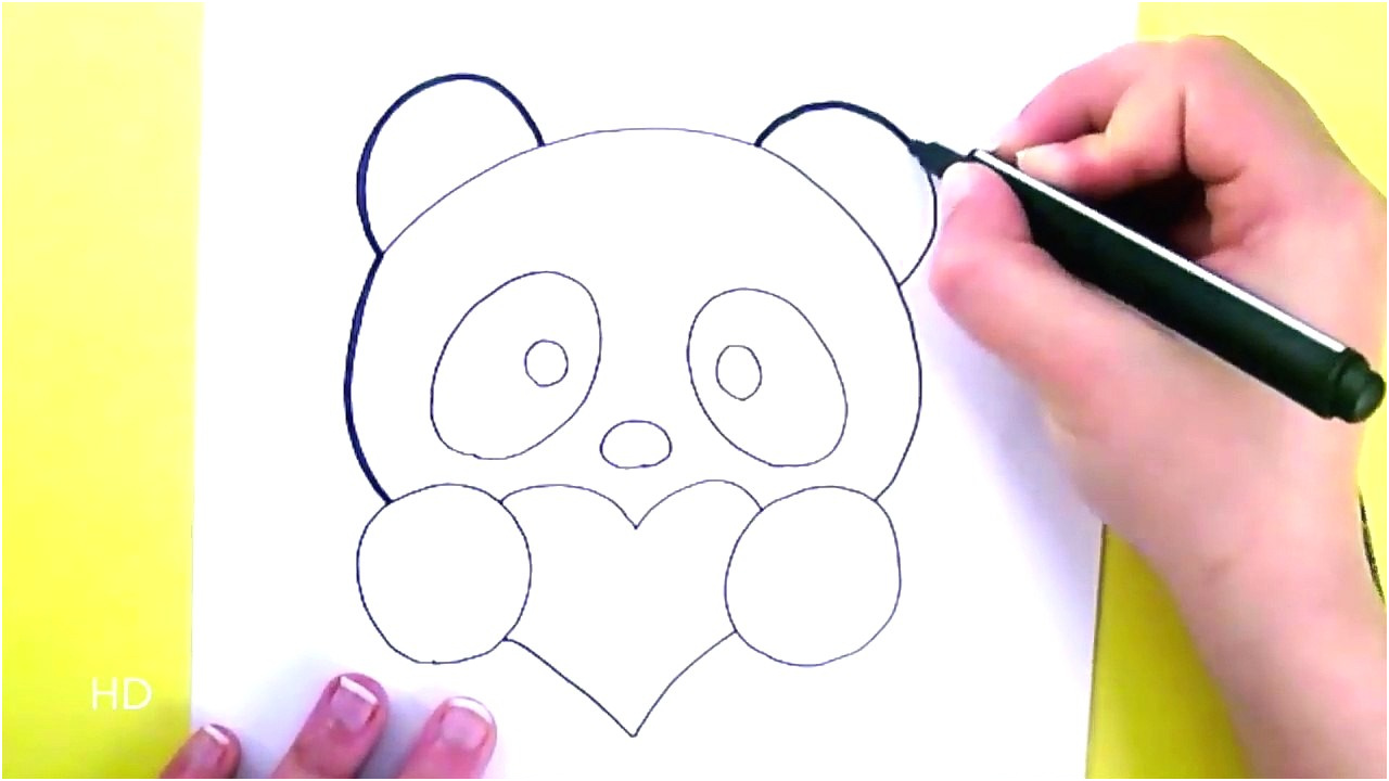 coloriage de panda kawaii
