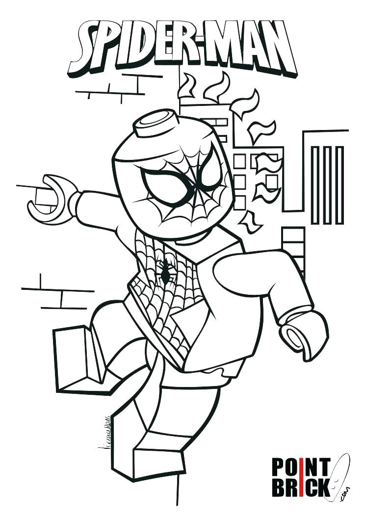 coloriage lego marvel super heros coloriage lego spiderman a imprimer coloriage lego spiderman 3