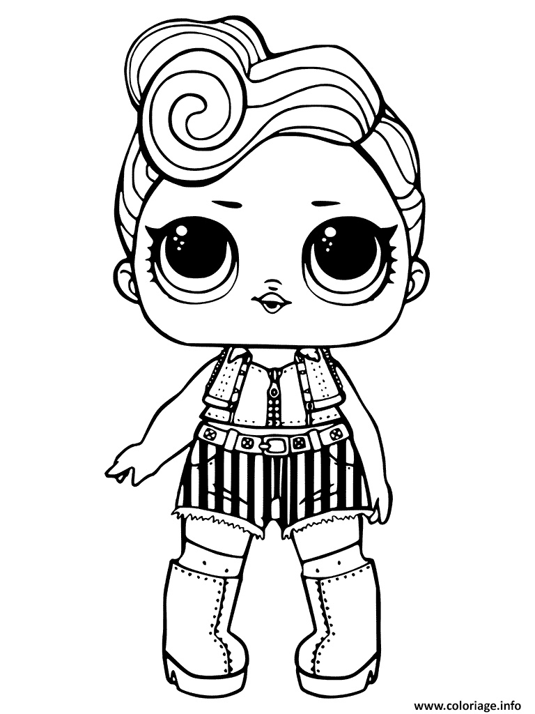 surprise dolls coloriage