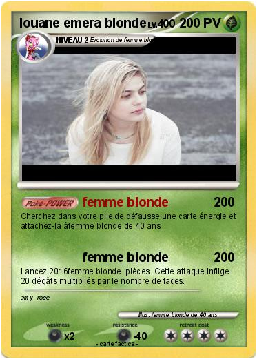 Pokemon louane emera blonde 1
